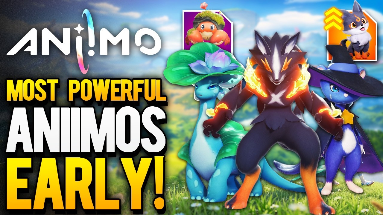 Most Powerful Aniimos You Don't Want To Miss Early! (Aniimo Best Starter Creatures For Every Role