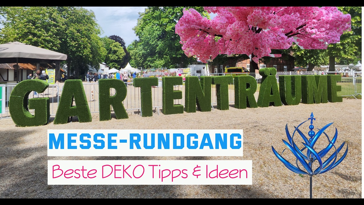 Hier musst du hin! Die besten Ideen von der GARTENTRÄUME Messe