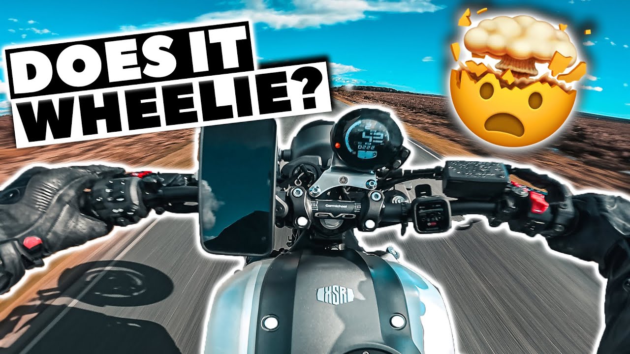 Can I Wheelie the XSR900?