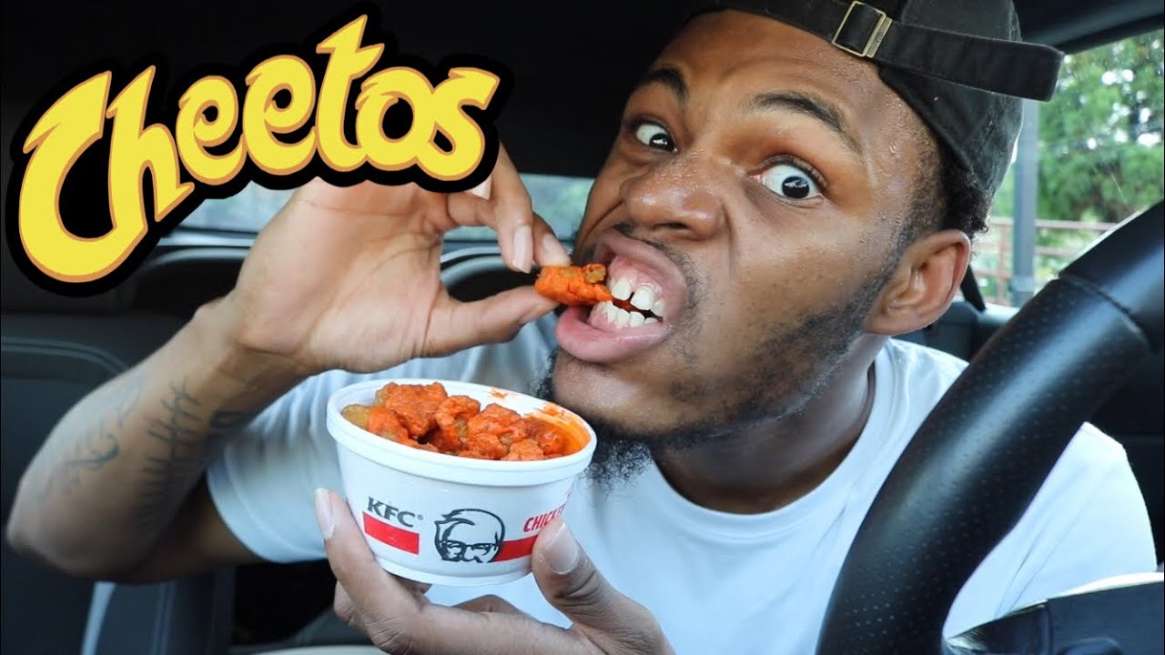 EATING KFC NEW CHEETO CHICKEN NUGGETS ARE THEY GOOD OR BAD???