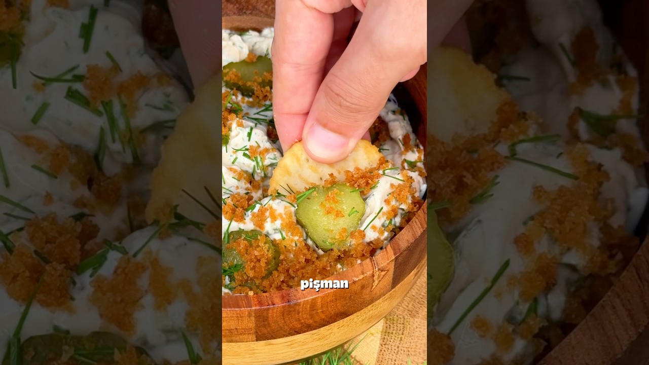 Turşulu Dereotlu Dip Sos Tarifi TatKeşfi #tatkeşfi #dipsos #pickle #turşu