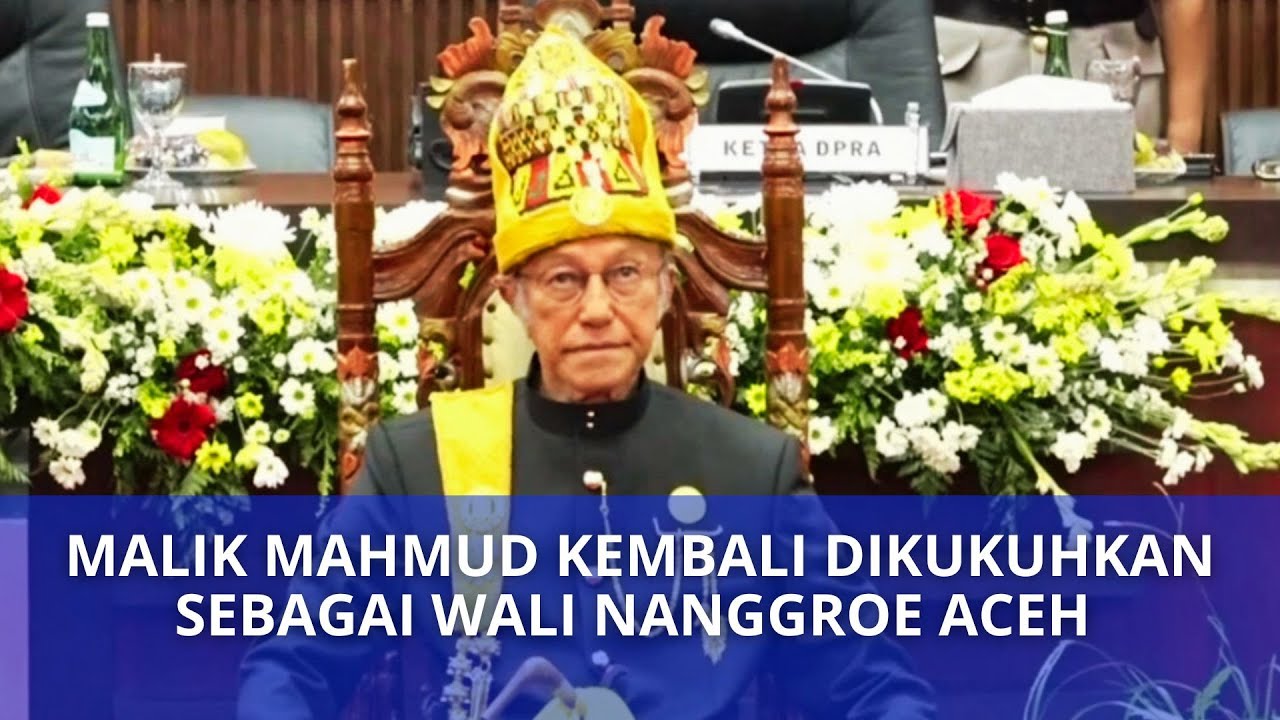 [Full] Momen Pengukuhan Wali Nanggroe Aceh