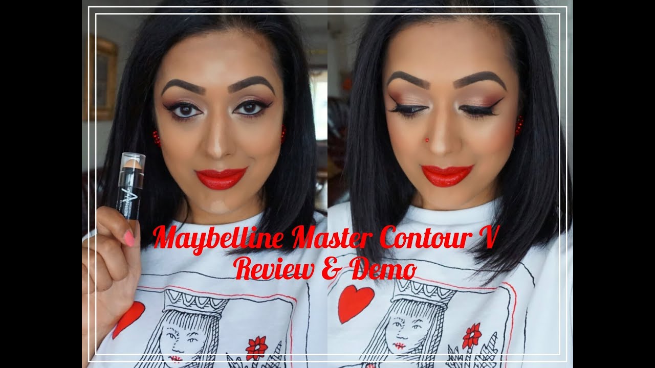 REVIEW: NEW Maybelline Master Contour V duo stick with demo