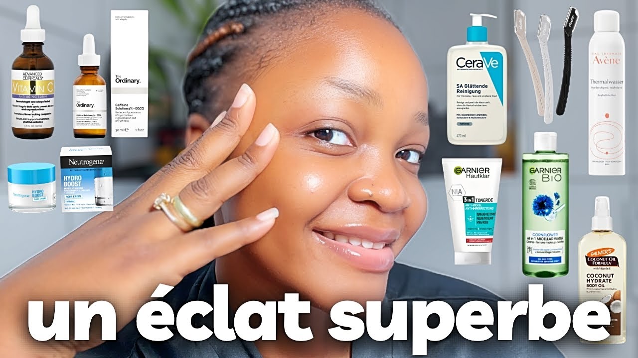 Ma Routine visage teint clair(simple et bon march&eacute;)