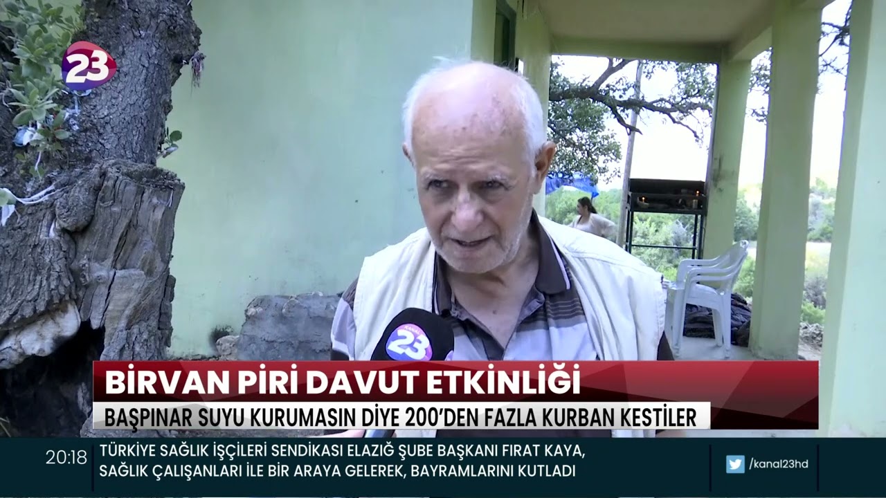KEBAN İLÇESİNE BAĞLI ULUPINAR KÖYÜNDE  BİRVAN PİRİ DAVUT ETKİNLİĞİ YAPILDI