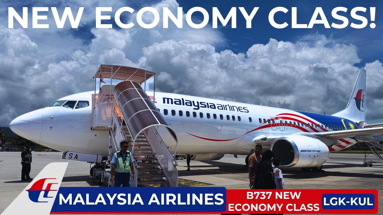 Обзор нового экономического класса B737 Malaysia Airlines | Лангкави-Куала-Лумпур