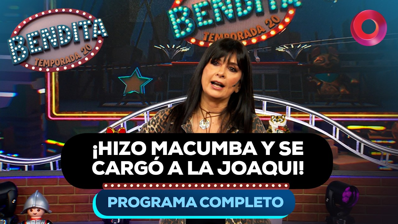 ¡Hizo macumba y se cargó a la Joaqui! | #Bendita Completo 10/03 - El nueve