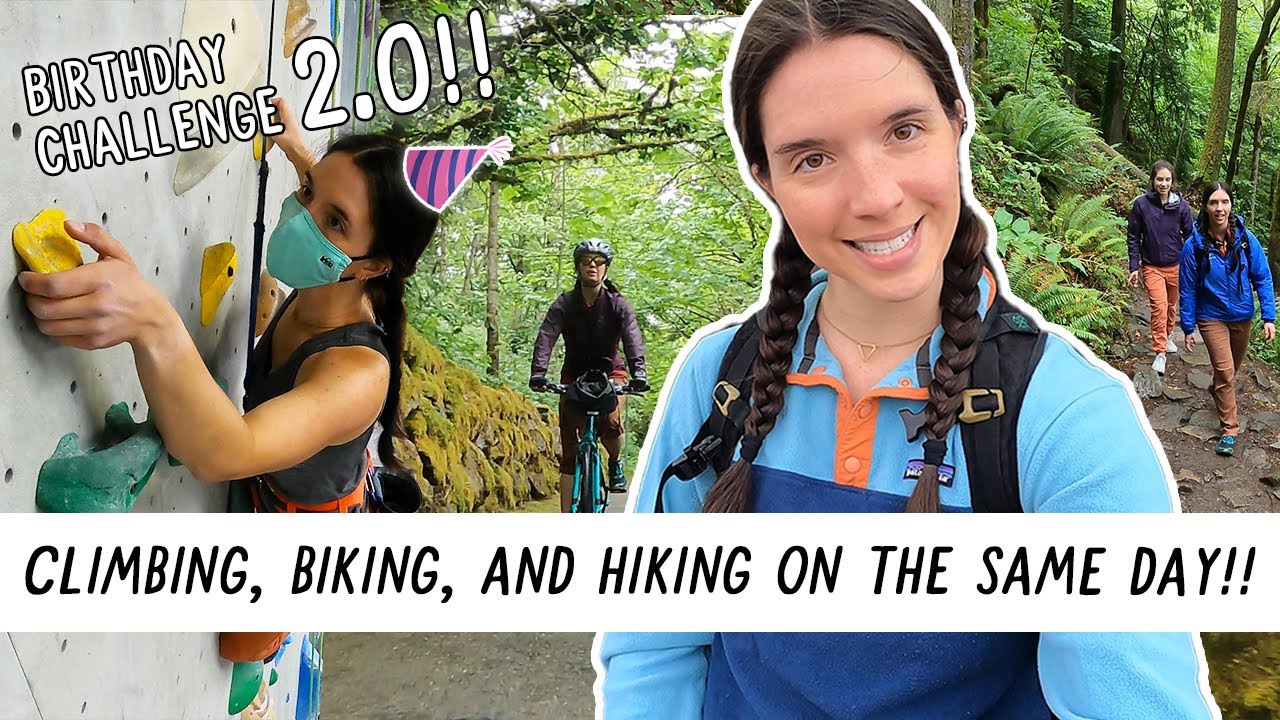 I Went Climbing, Biking, and Hiking on My BIRTHDAY!! | Miranda in the Wild