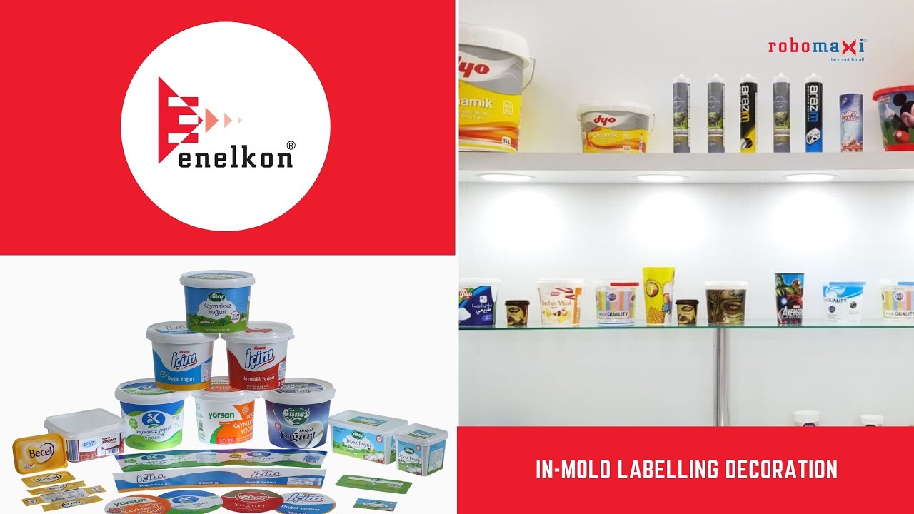 ENELKON | IN - MOLD LABELLING WITH ROBOMAXI