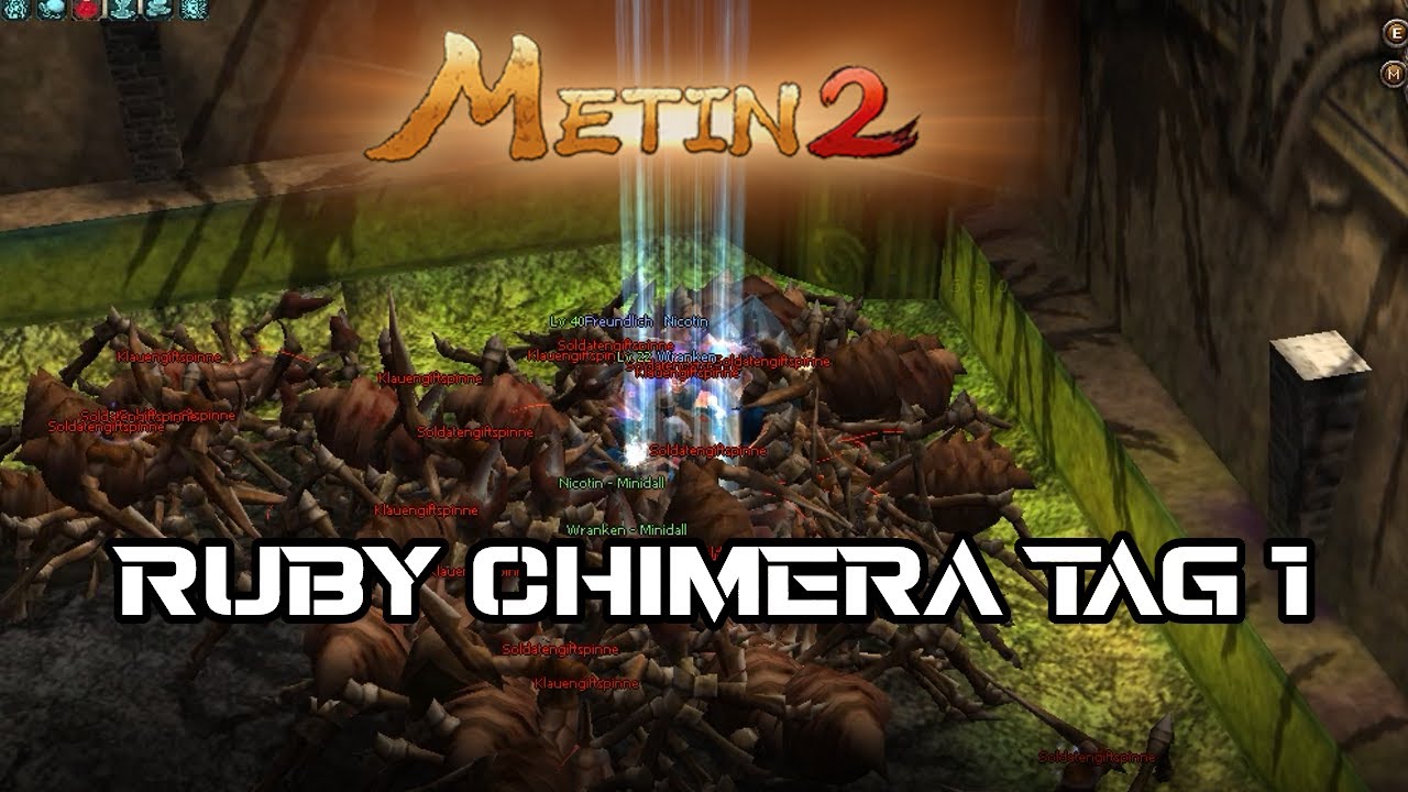 Metin2 Wranken Chimera Ruby Serverstart Tag 1 EQ bonieren #01