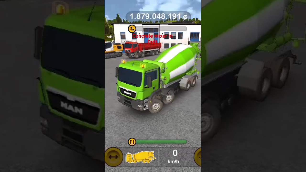 construction simulator 2014 | concrete mixer in drift