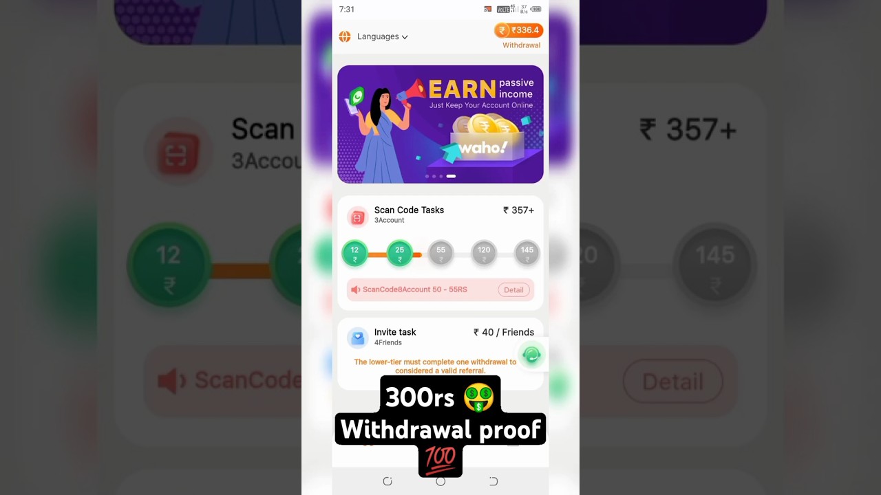 ‼️zero investment wattsapp earning application 🤑‼️ real and withdrawal proof 💯💯