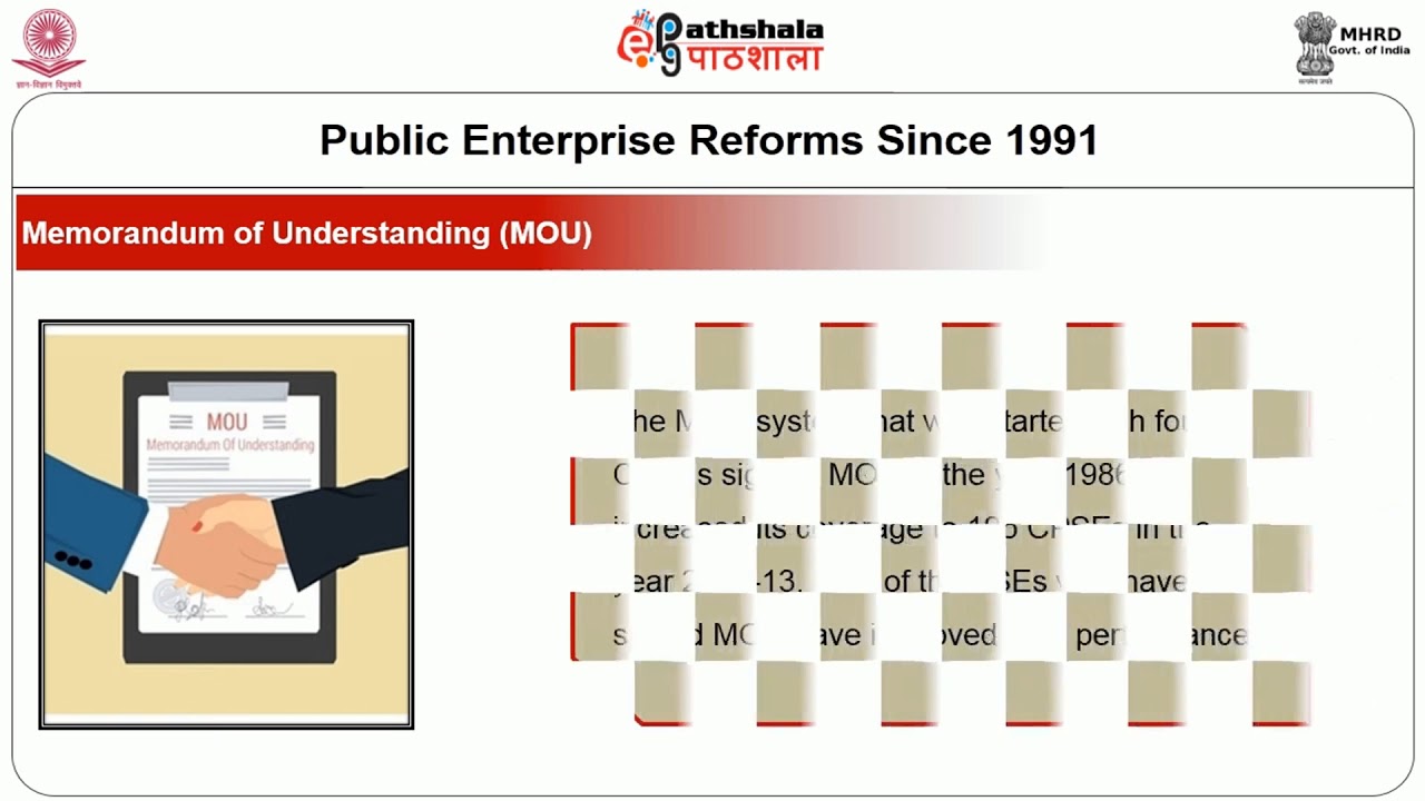 Public Enterprise Reforms