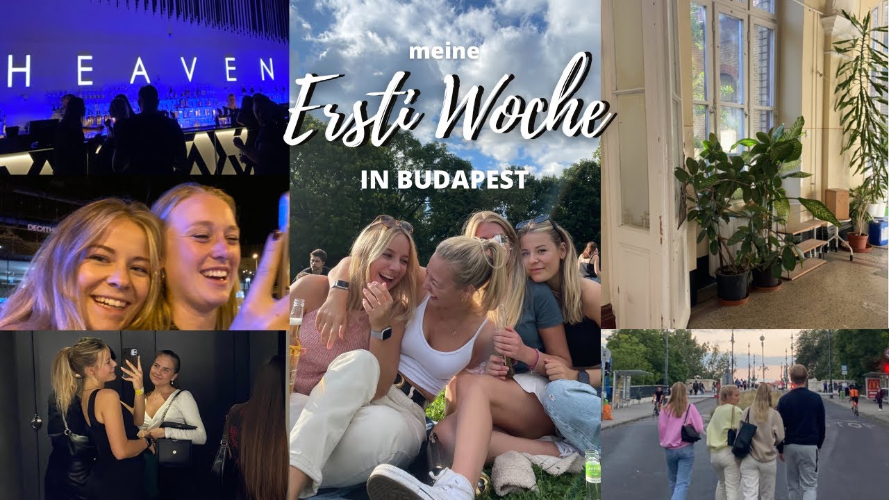 MEINE ERSTI WOCHE: exploring Uni & the City, neue Leute, College Roomtour, parties.II Marieke Emilia