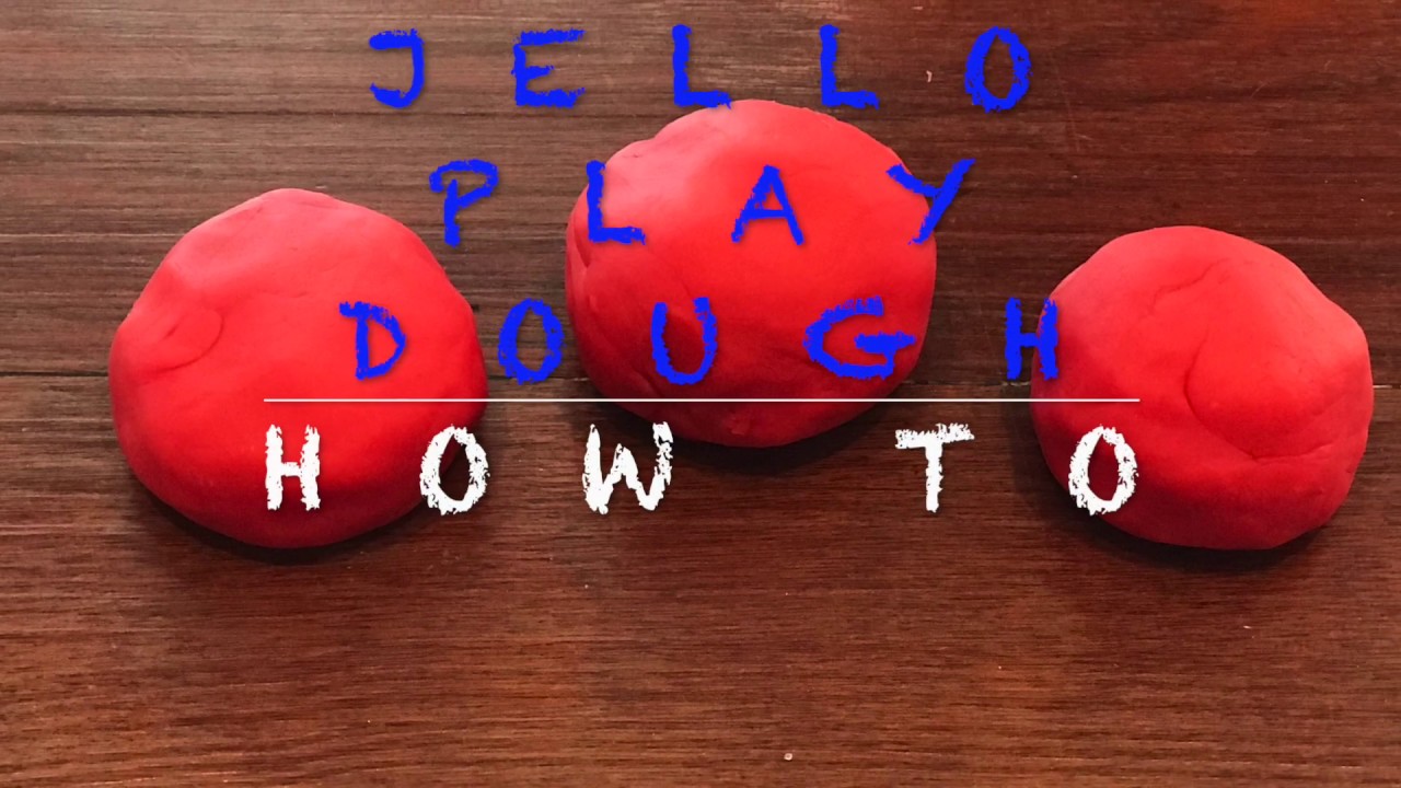 How to Make Jello Play Dough: Easy DIY (2019)