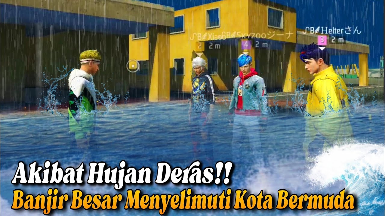 Film Pendek FF | Banjir Besar Melanda Kota Bermuda!!