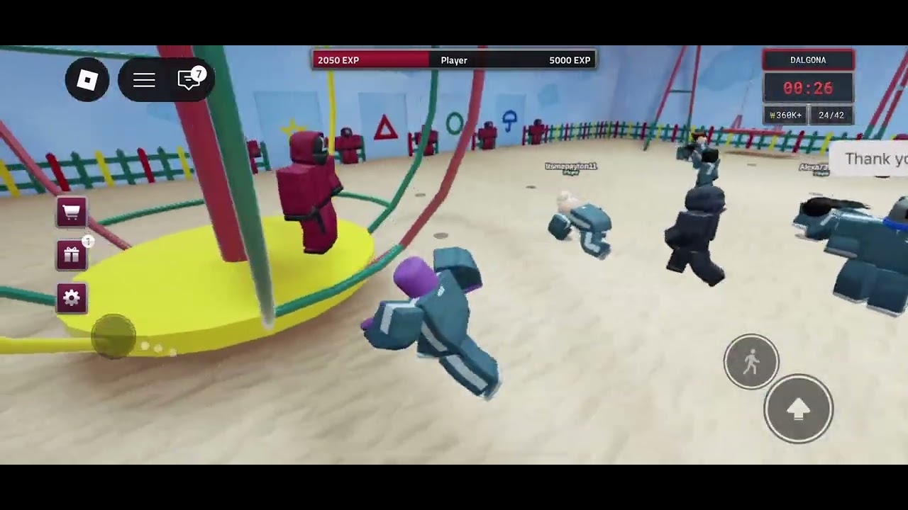 Jugando los juegos del calamar 