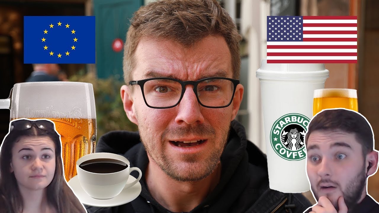 British Couple Reacts to USA vs EUROPE - Cultural Differences