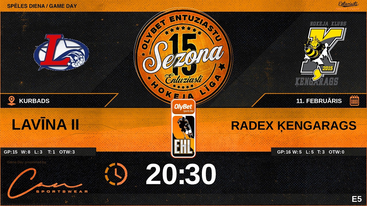 2026 02 11 | LAVĪNA II (LA2) - RADEX ĶENGARAGS (KNG) | E5