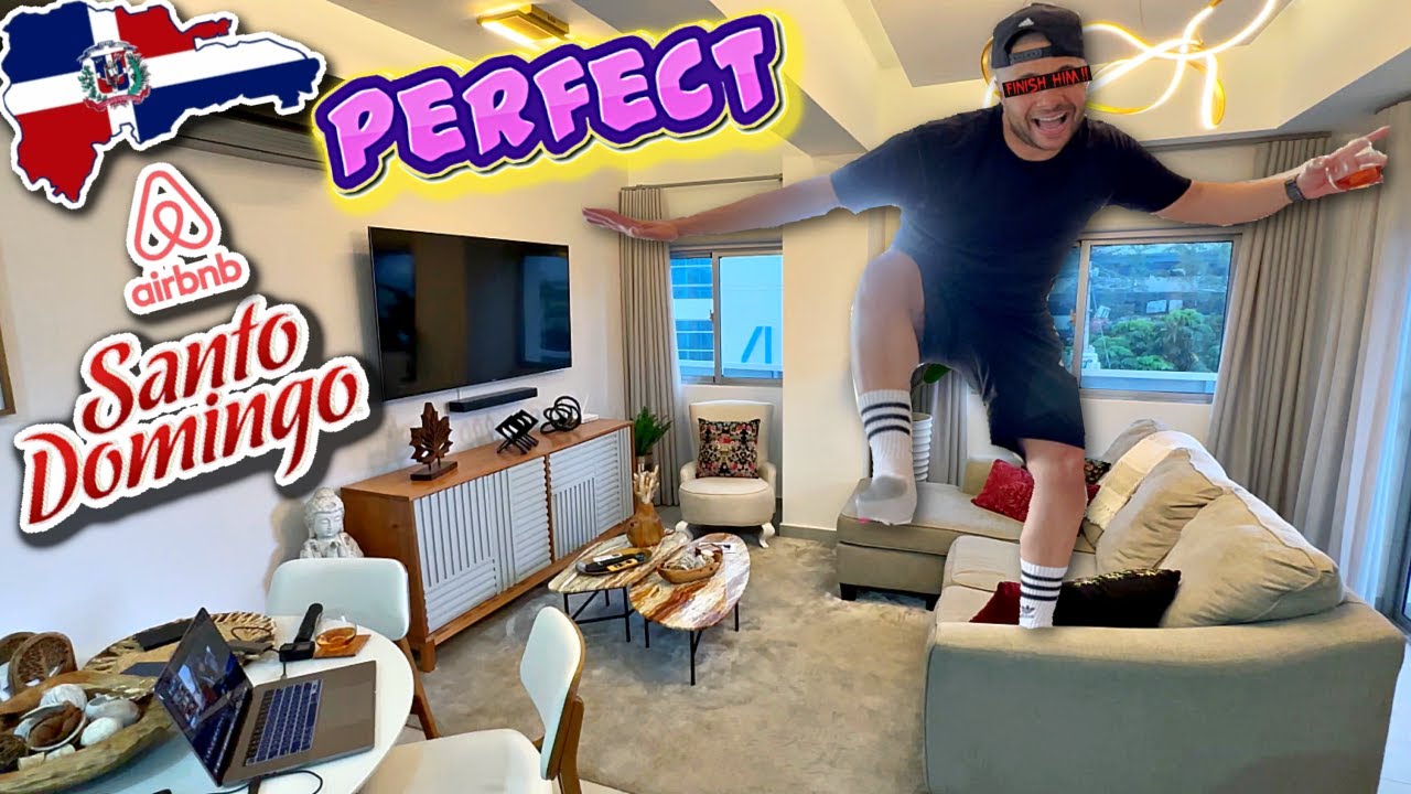 PERFECT APARTMENT IN PIANTINI LUXURY SECTION OF SANTO DOMINGO | DOMINICAN REPUBLIC AIRBNB REVIEW