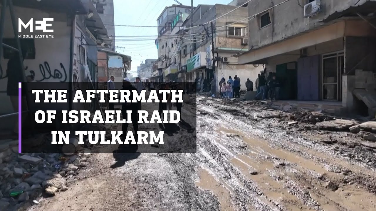Residents of Tulkarm in the West Bank recount the two-day-long Israeli raid