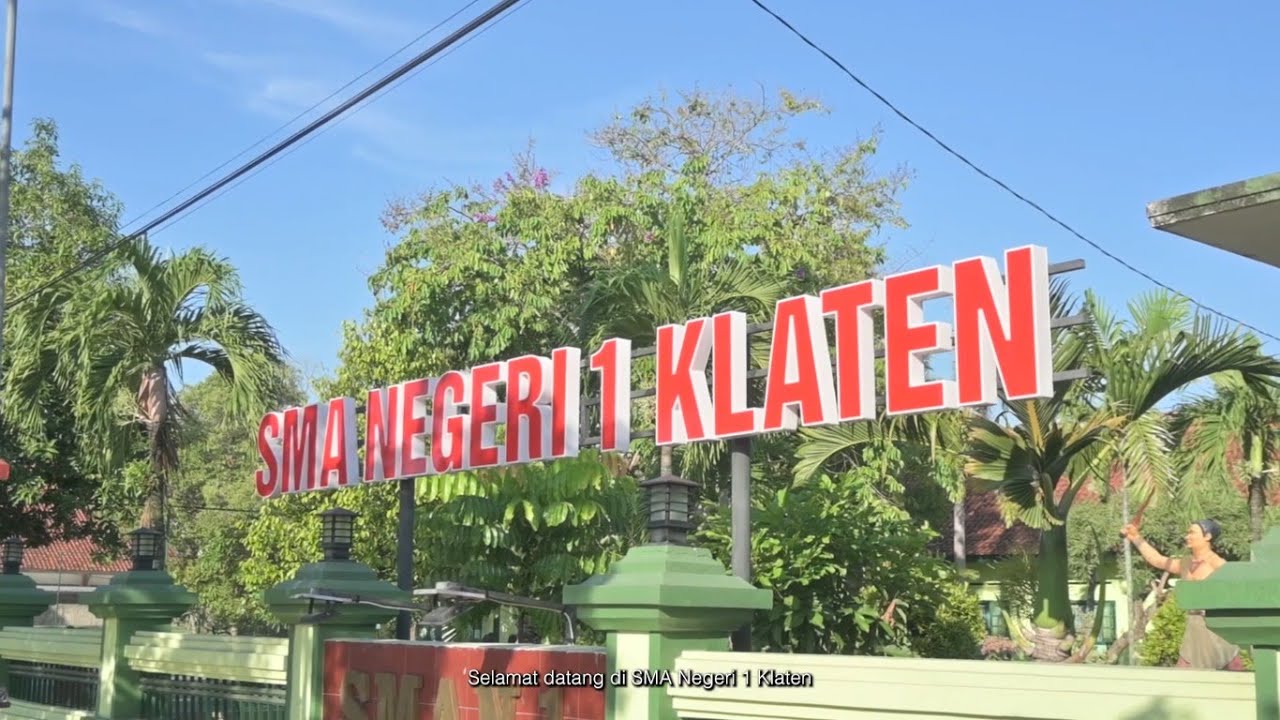 Video Profil SMA Negeri 1 Klaten 2024/2025