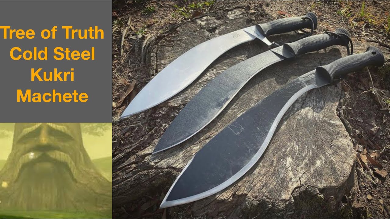 Tree of Truth Test: Cold Steel Kukri Machete 1055