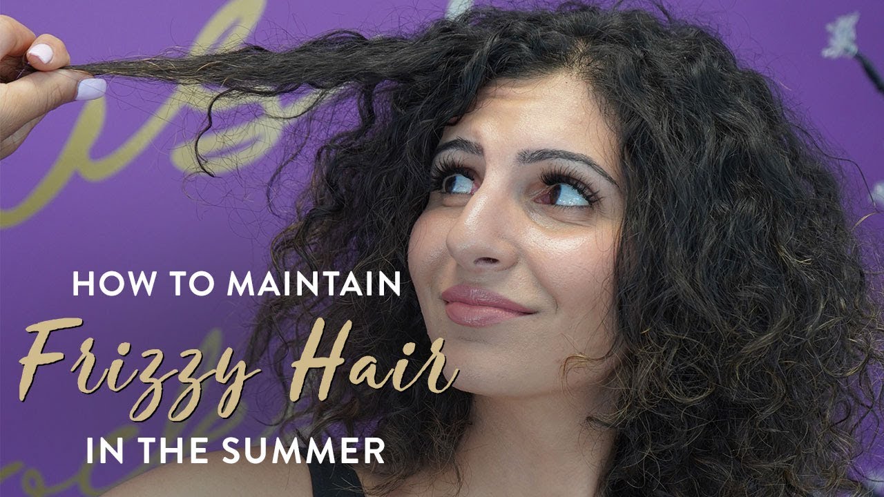 How to Tame Frizzy Hair in Humid Weather | Summer Hair Tips