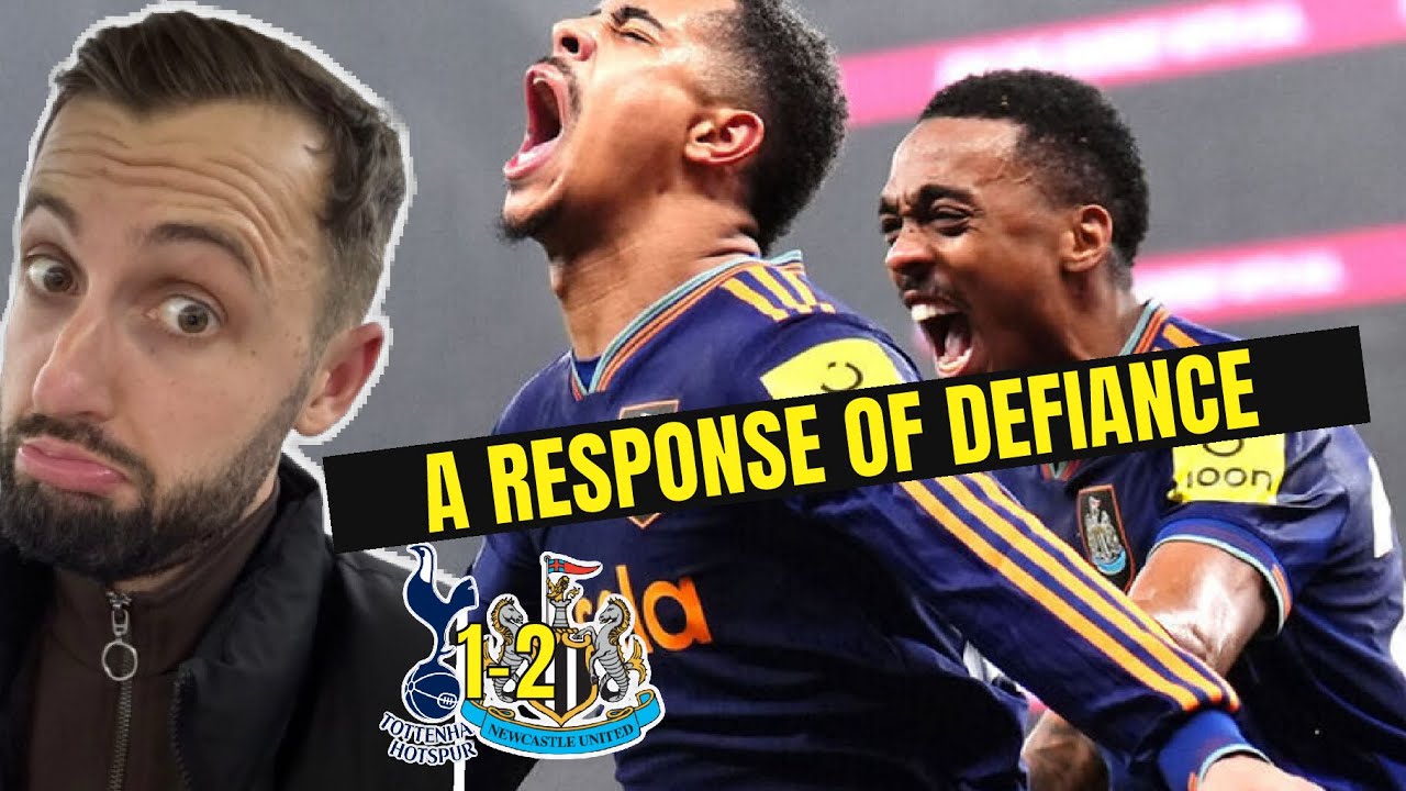 Newcastle & Eddie Howe show DEFIANT response with BIG 2-1 win at Tottenham thanks to Jacob Ramsey!💪🏻