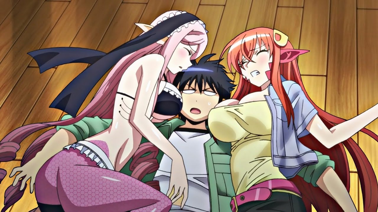 Boy Is Forced To Live With Monster Girls | Anime Recap