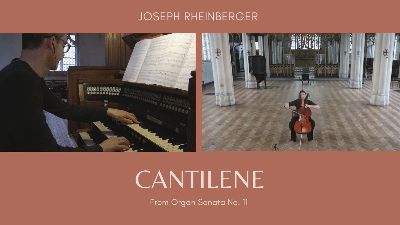 SVYATI DUO | Cello & Organ | Joseph Rheinberger - Cantilene