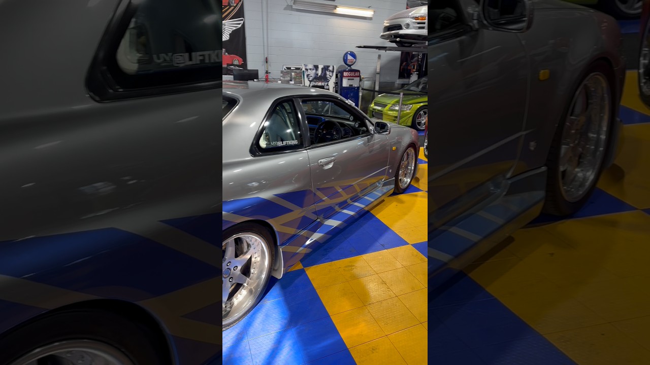 Paul Walker’s Iconic R34 Skyline from 2 Fast 2 Furious | Legendary JDM Moment