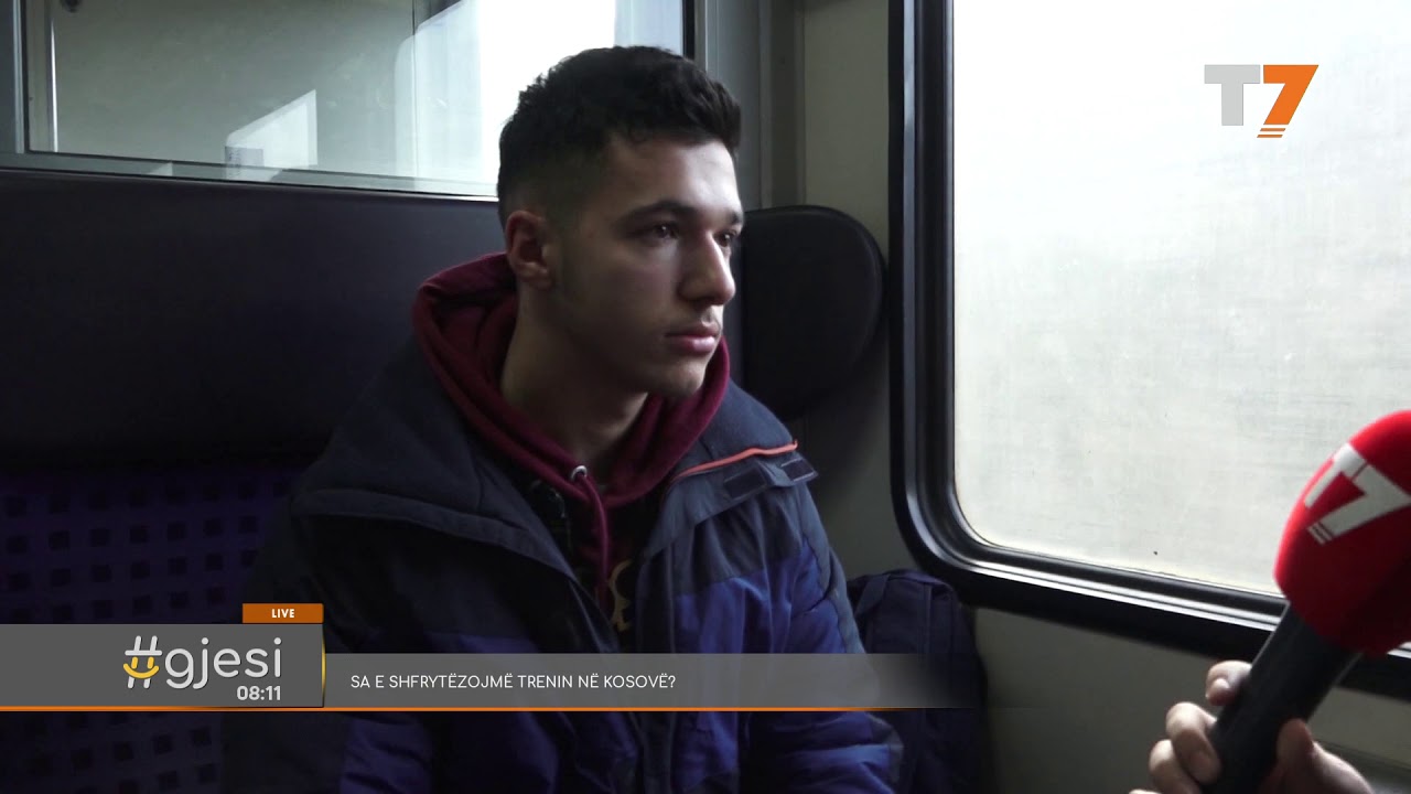 #gjesi: Sa e shfrytëzojmë trenin në Kosovë? | T7