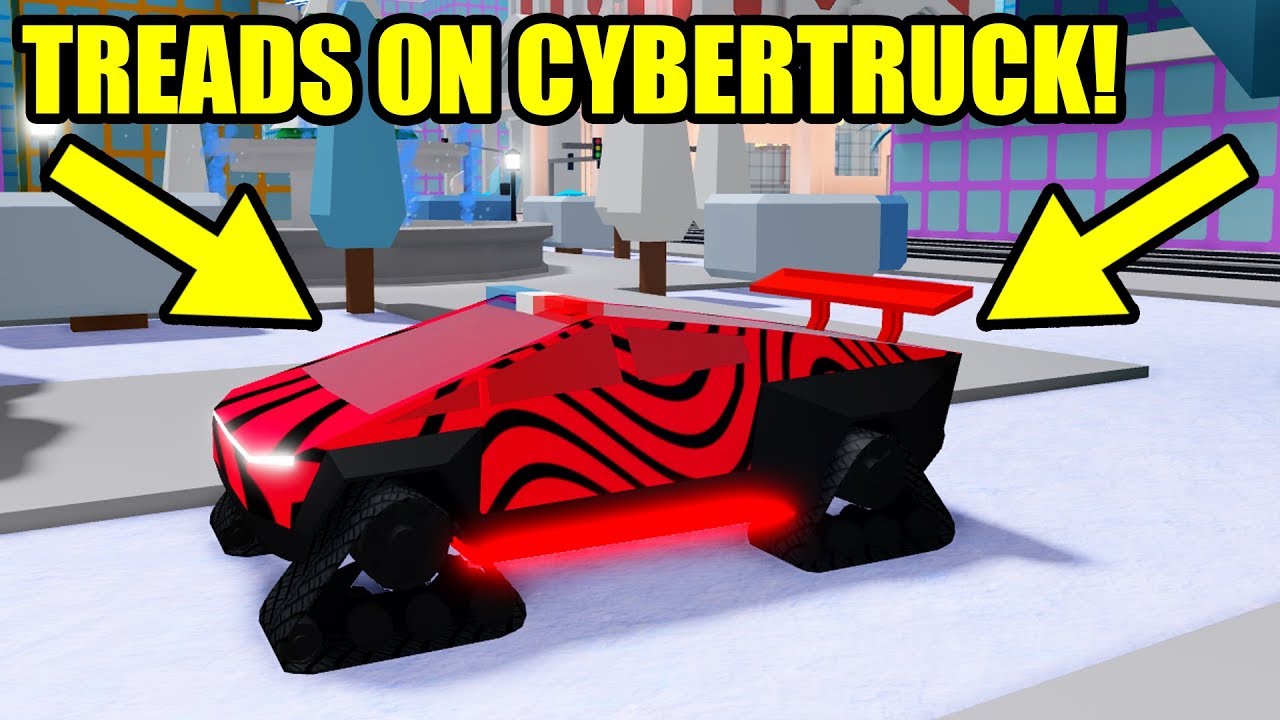 PUTTING TREADS on CYBERTRUCK | Mad City NEW SEASON 5 UPDATE Roblox