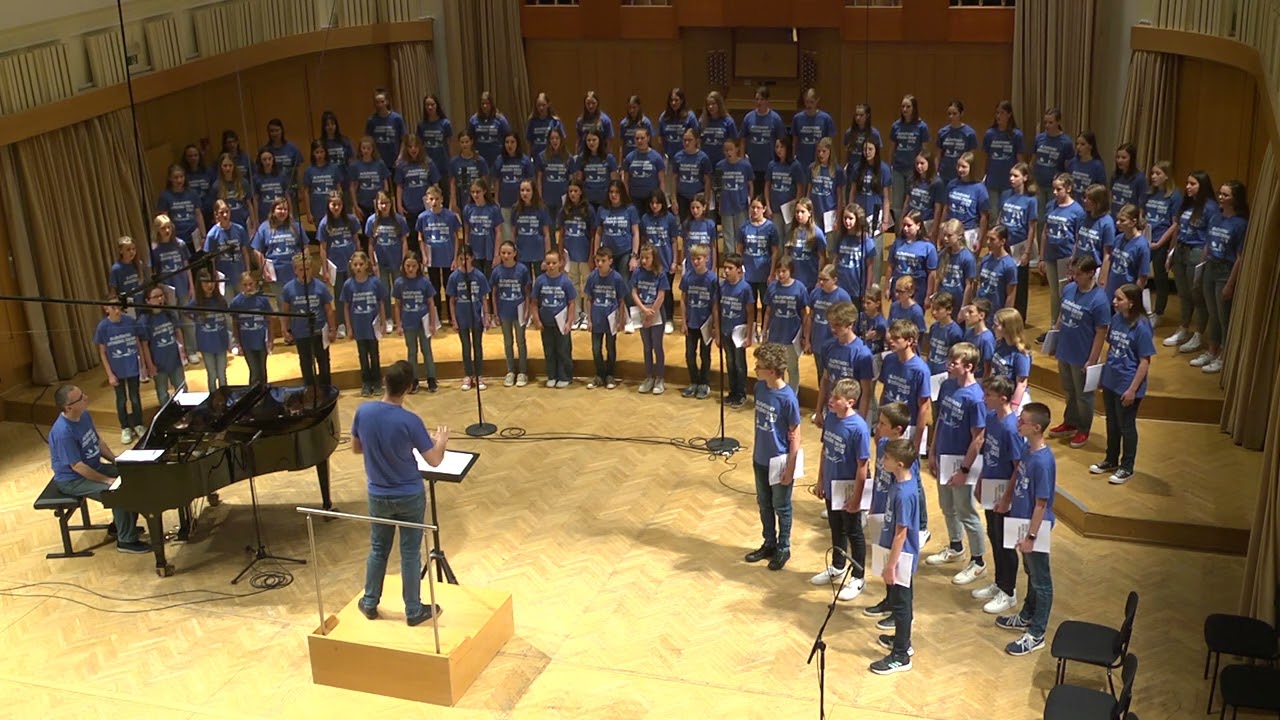 CANTATE DOMINO (Dietrich Buxtehude, prir. Paul Ernst Ruppel) ~ Slovenski otroški zbor 2023