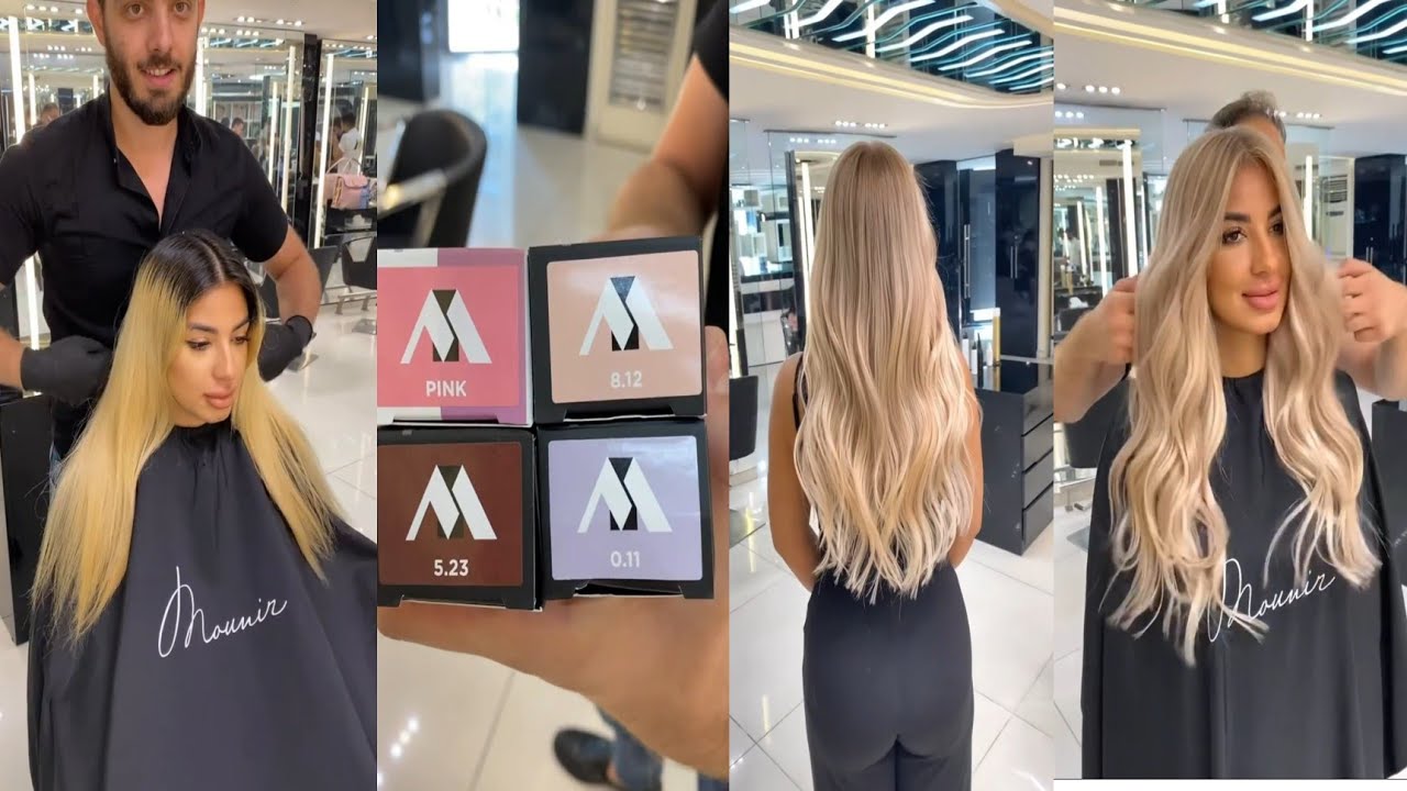 Hair color correction by #adonis.fa #mounir army #mounir product #risingmounir