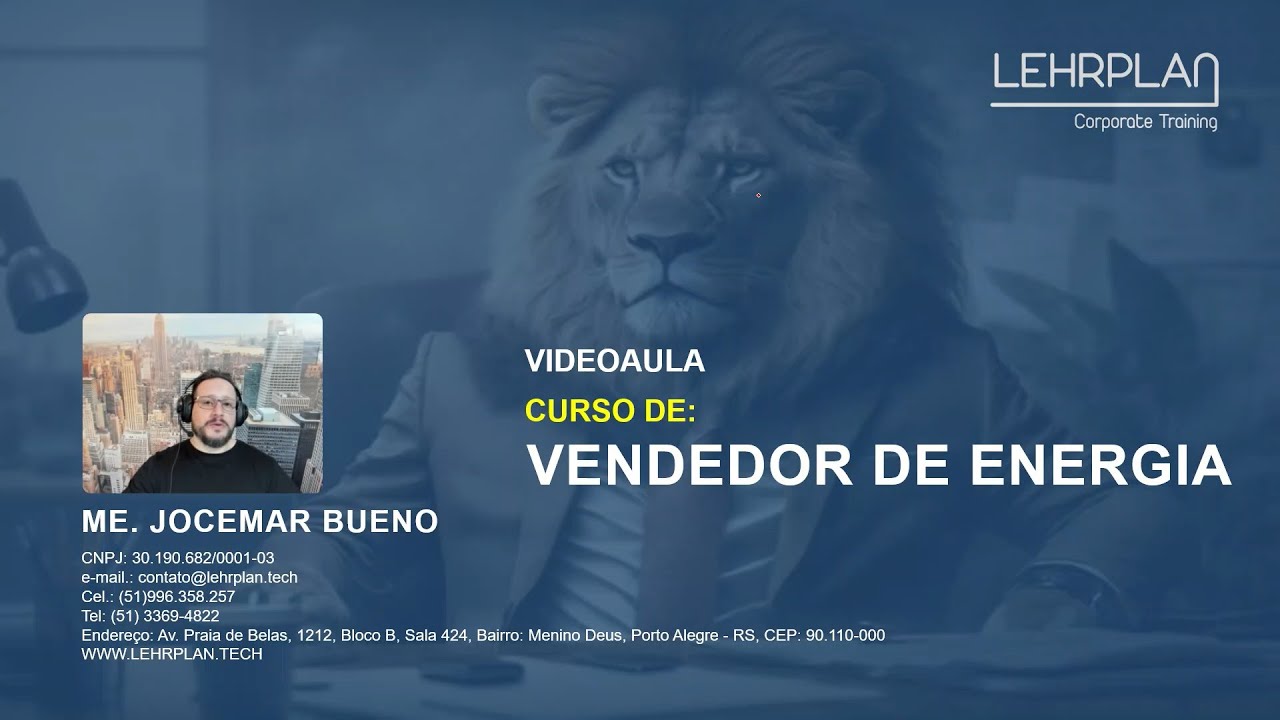 CURSO GRATUITO DE VENDEDOR DE ENERGIA NO MERCADO LIVRE DE ENERGIA