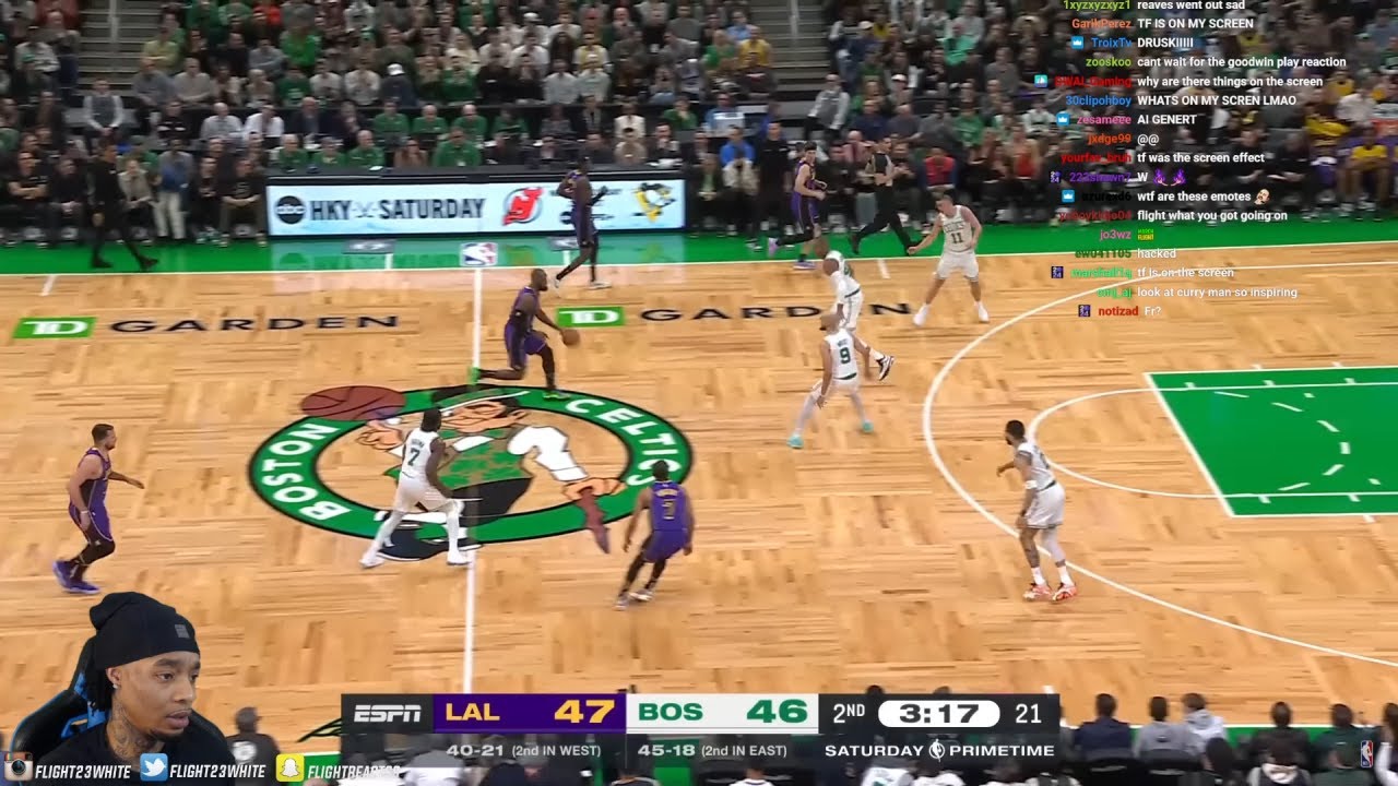 FlightReacts To LAKERS at CELTICS | FULL GAME HIGHLIGHTS | March 8, 2025!