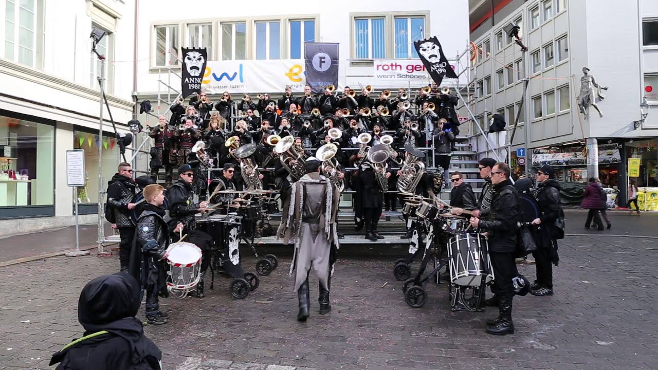 Crocodile Rock (Elton John) - Fasnacht Luzern 2016 | Födlitätscher Lozärn
