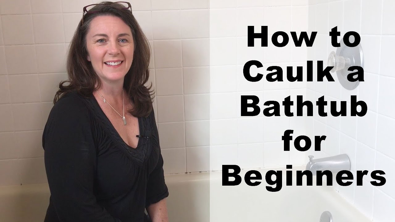How to Caulk a Bathtub with Silicone (easier than you think)