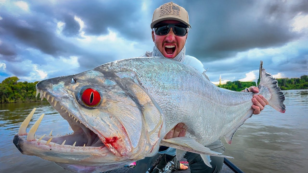 7 Days Hunting the Worlds Fiercest Fish! (Amazon Jungle) 