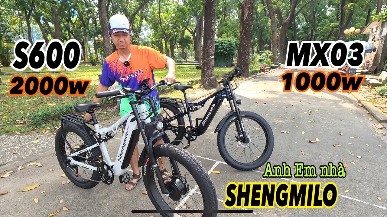 Đánh Giá Hai Anh Em Nhà #Shengmilo S600 MX03 2000W BAFANG 2024 Pin Samsung 48v17.5ah Xe Khủng Long