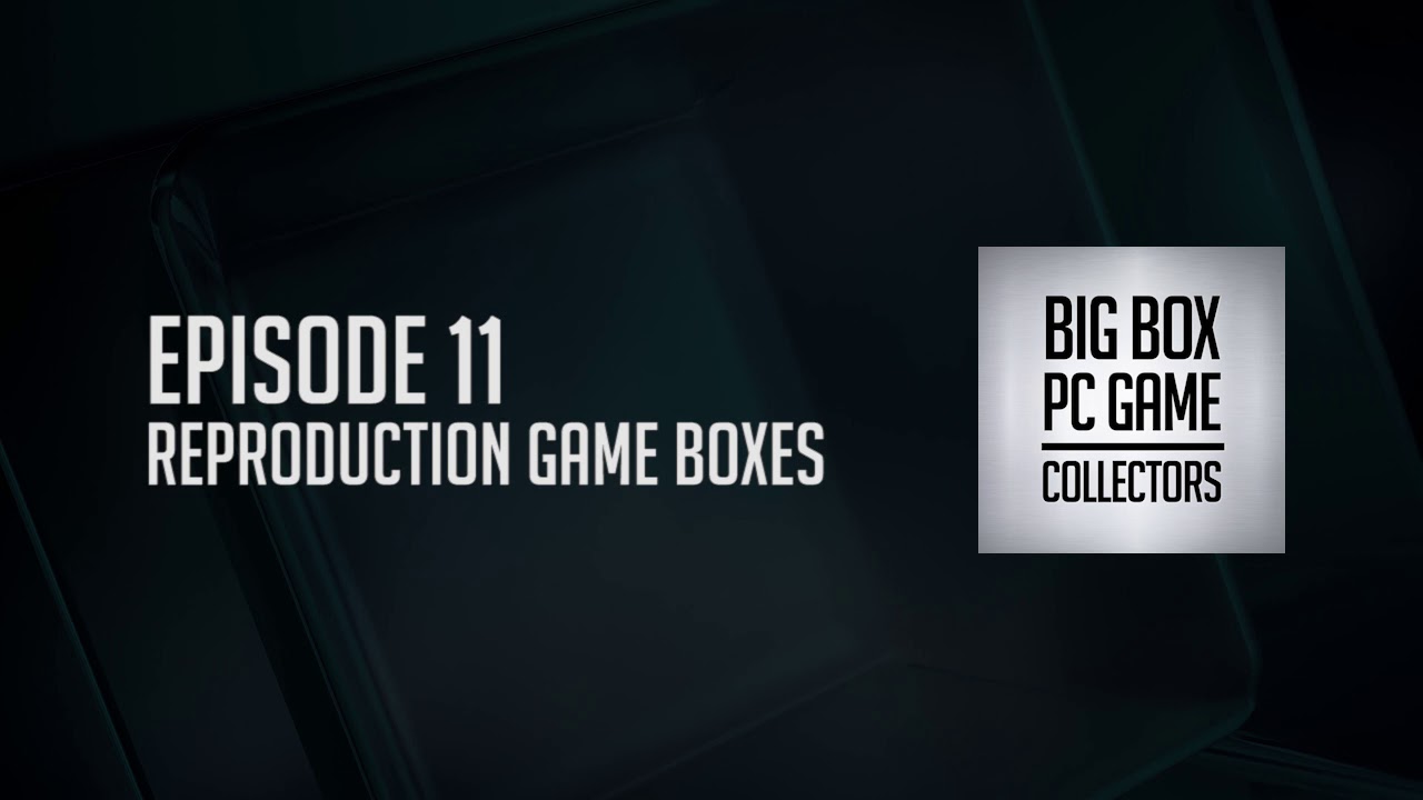 Reproduction Game Boxes - BBPCGC PodCast