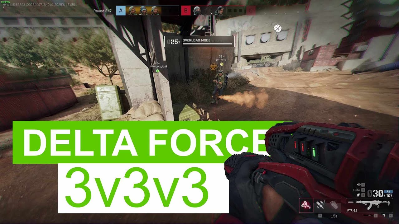 Delta Force 3v3v3 - Hot Zone Mode