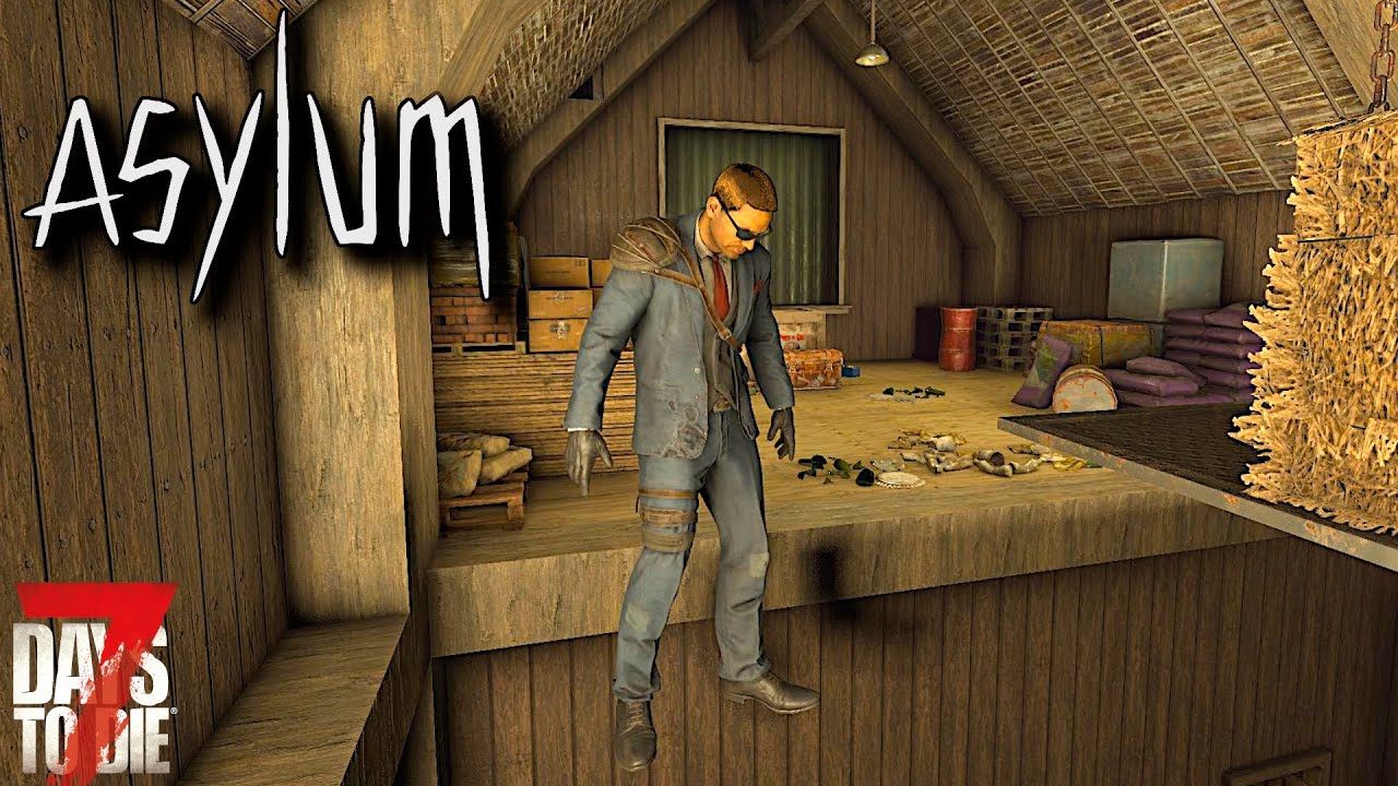 7 Days To Die - The Asylum - Deep Pockets & Broken Legs!! (Ep19)
