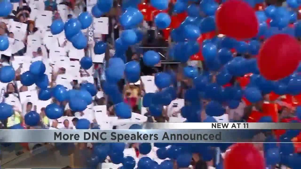 More DNC Speakers Announced