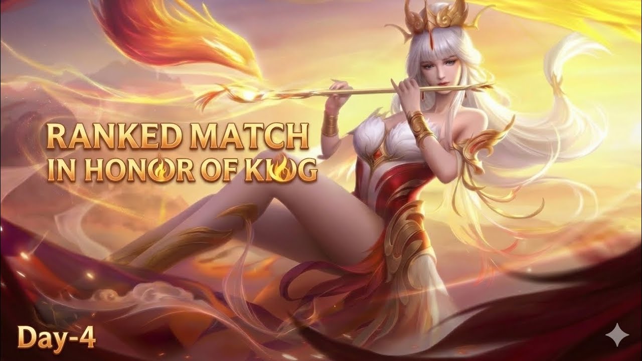 DAY-4 PLAYING RANKED MATCH IN HONOR OF KING