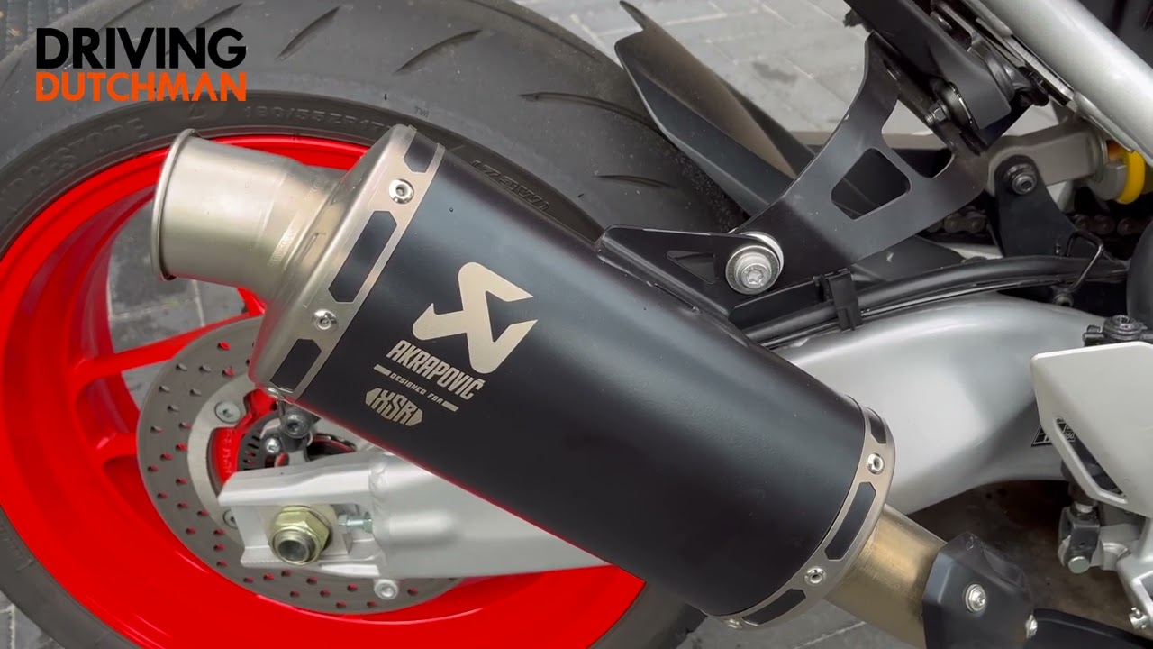 Yamaha XSR900 GP Akrapovic exhaust