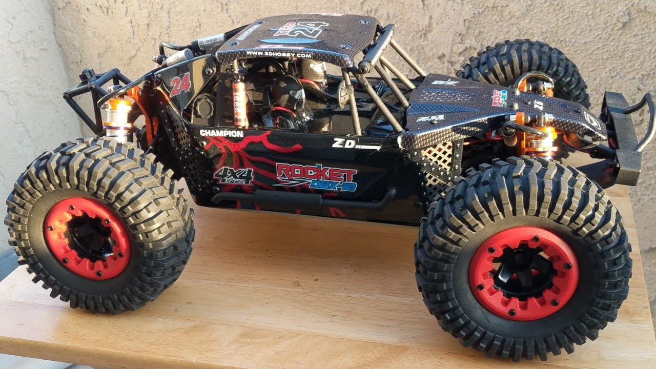 ZD Racing DBX10 Brushless 3800kv Motor Upgrade How To and Unboxing