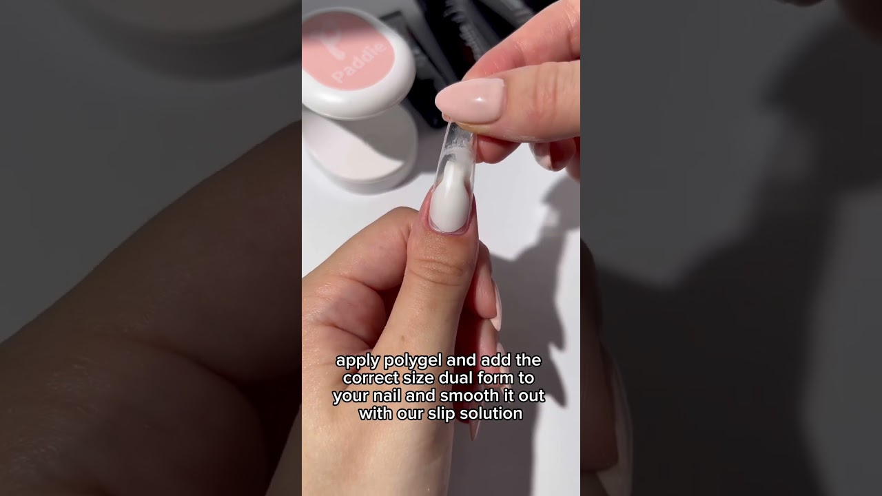 How to apply polygel?